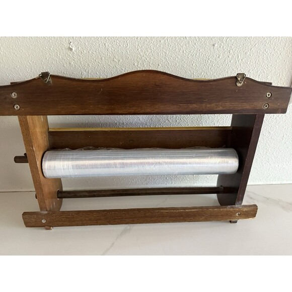 Vintage Foil Cutter Saran Wrap Cutter Wall Hanging - Picture 2 of 5